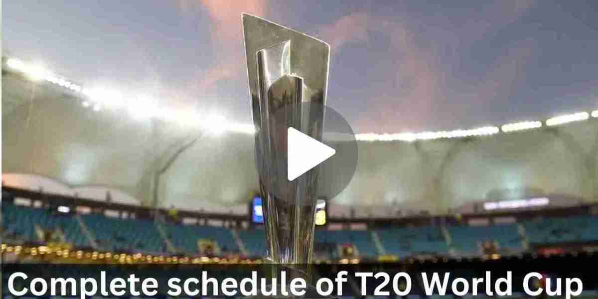 Complete schedule of T20 World Cup at a glance