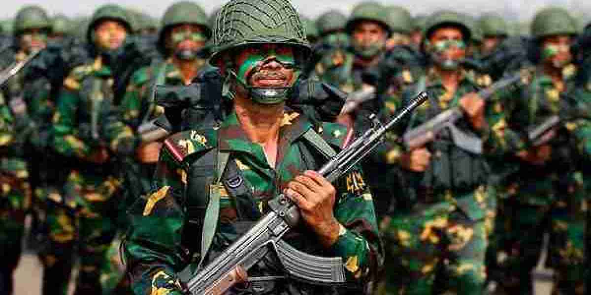 Bangladesh Army Help Line for Attack Dakat (Sylhet)