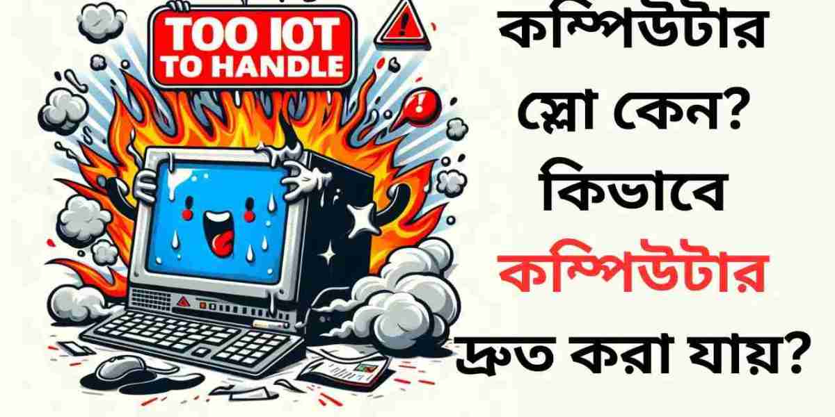 কম্পিউটার স্লো কেন? কিভাবে কম্পিউটার দ্রুত করা যায়?