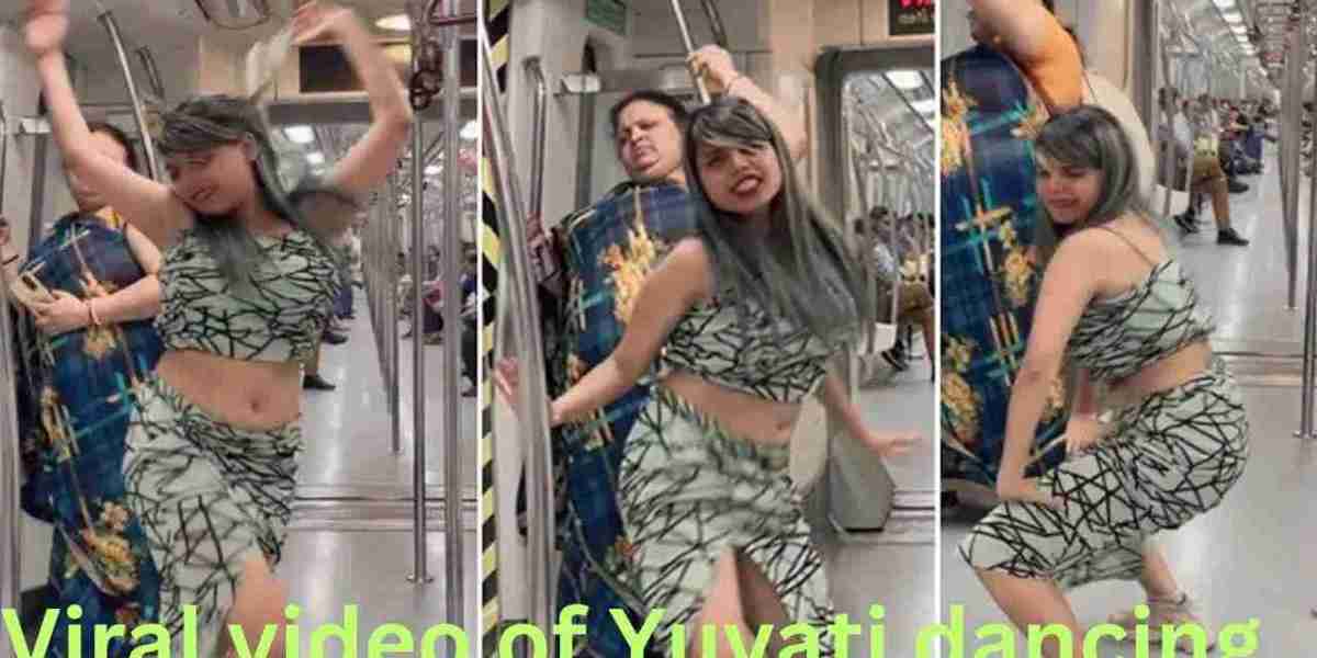 Viral video of Yuvati dancing again inside the metro