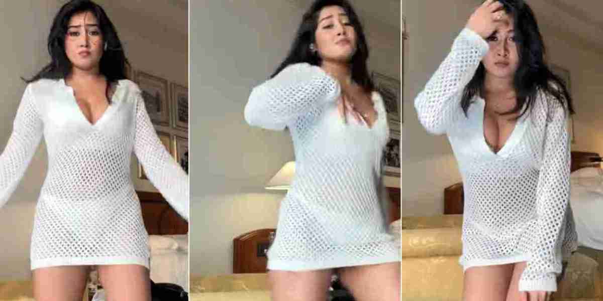 Sofia Ansari created a storm with a great dance wearing a net dress, viral video