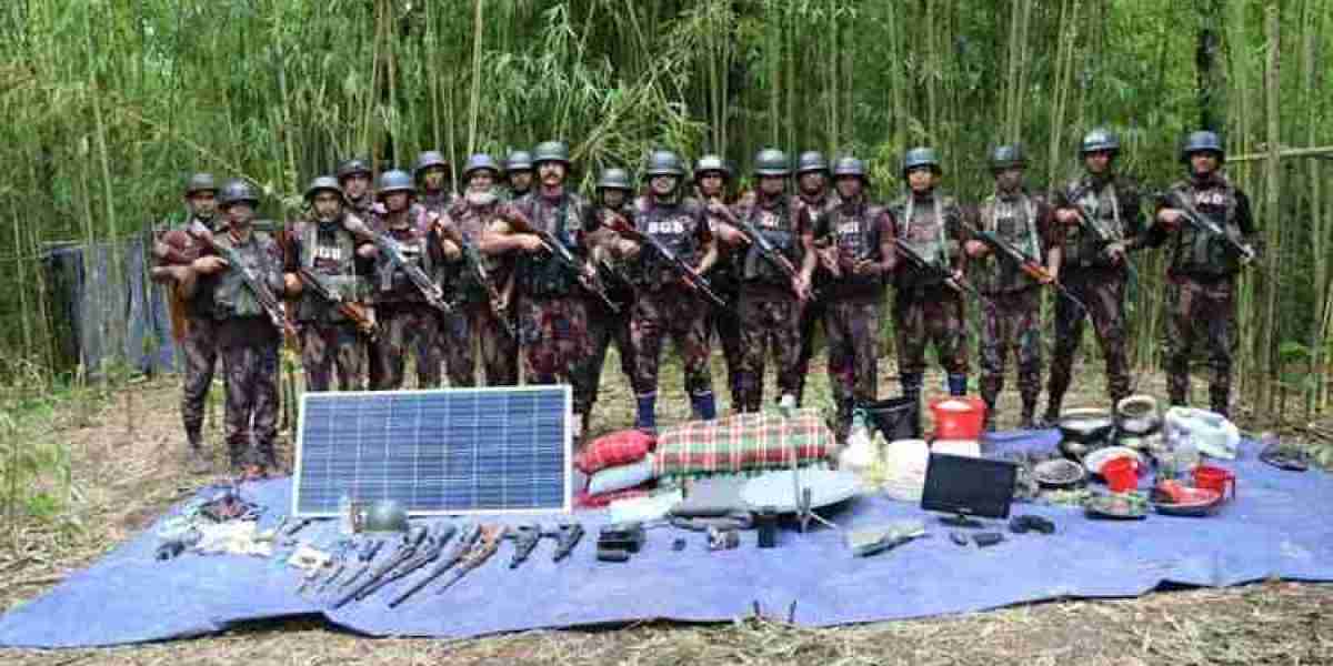 BGB raids terrorists hideout in Bandarban, arms and ammunition recovered