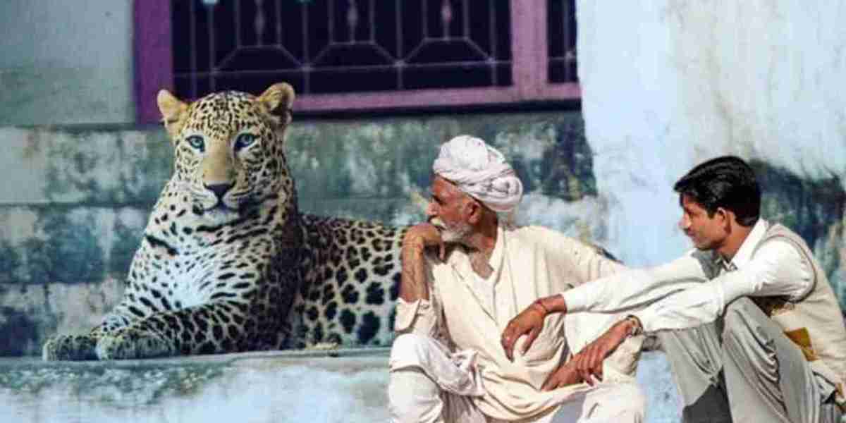 Villages in India where humans and leopards live together