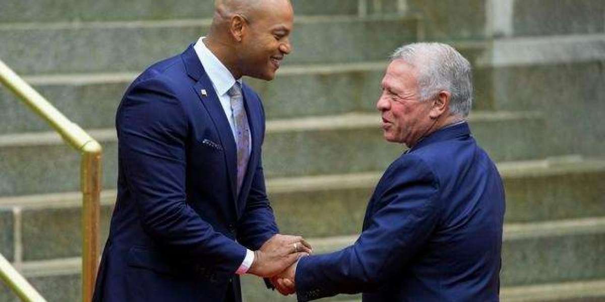 Local News Maryland Gov. Wes Moore welcomes King Abdullah II of Jordan to the state Capitol