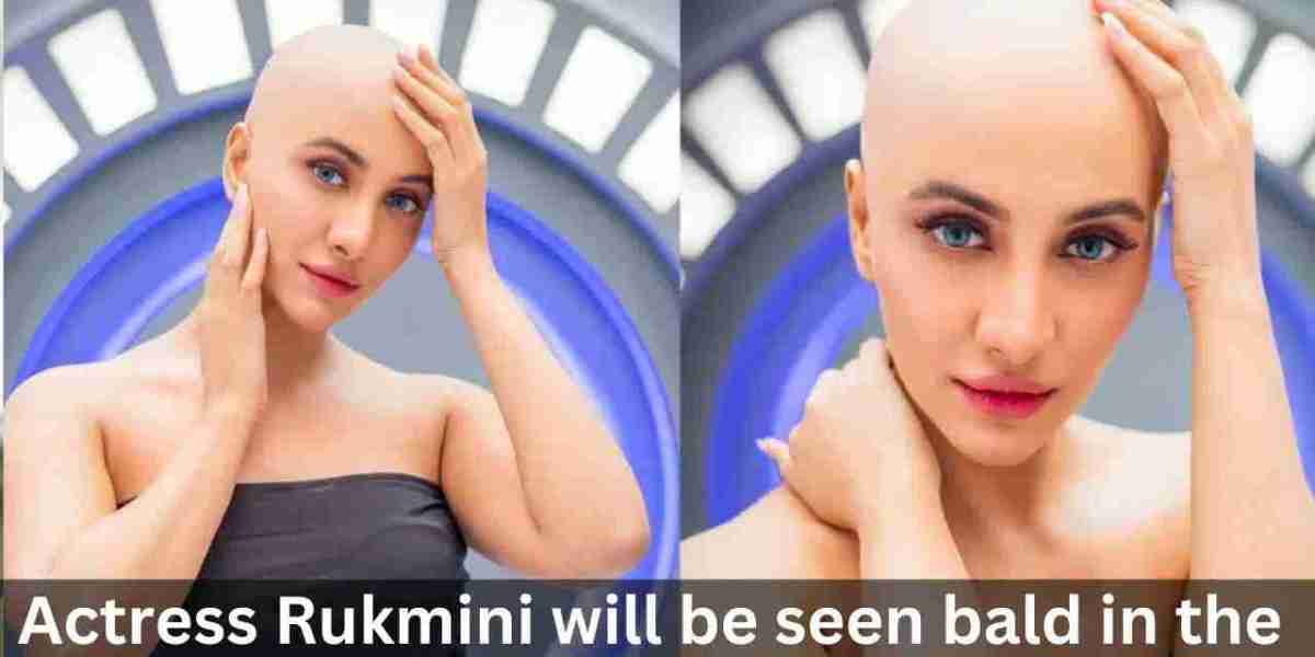 Actress Rukmini will be seen bald in the movie!