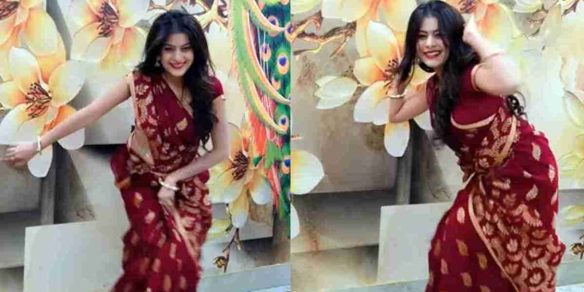 This actress created a storm with a great dance in a red saree