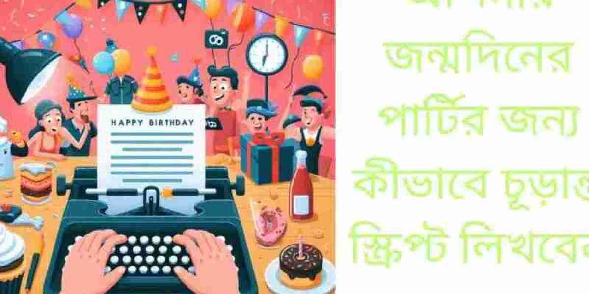 আপনার জন্মদিনের পার্টির জন্য কীভাবে চূড়ান্ত স্ক্রিপ্ট লিখবেন