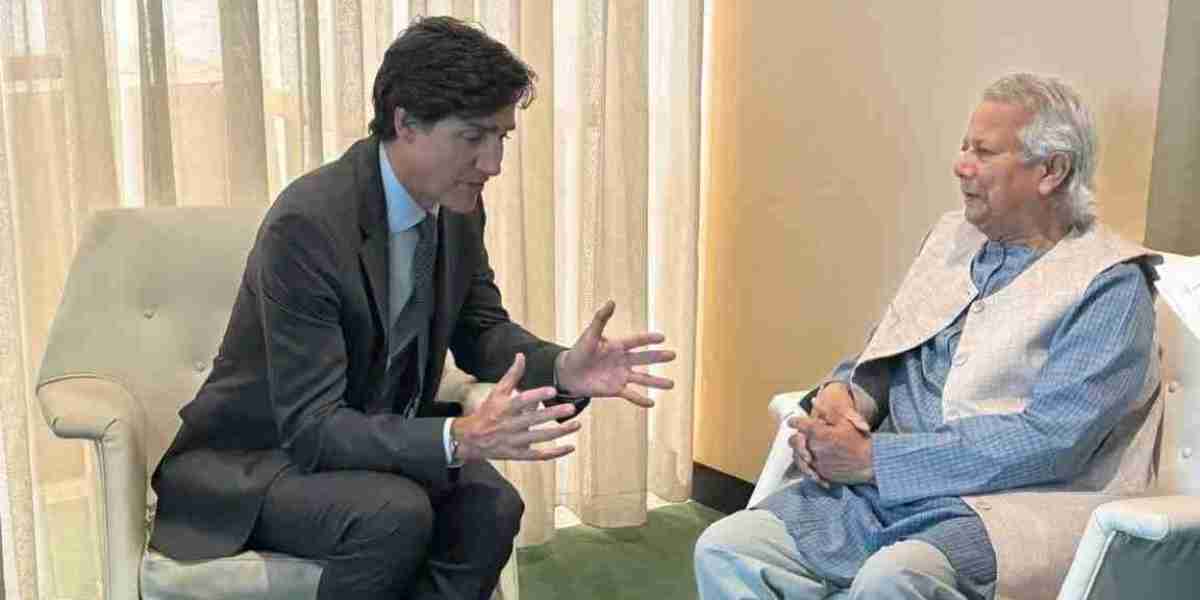 Dr. Justin Trudeau praised Yunus' leadership