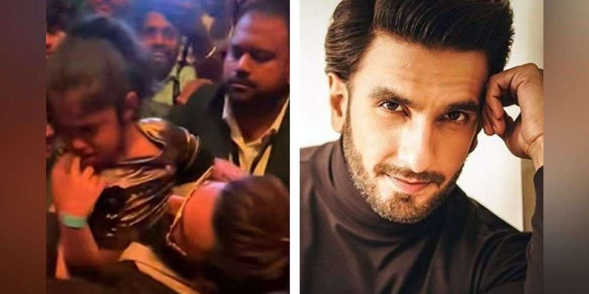 The cry of a child lost in the crowd, which Ranveer did