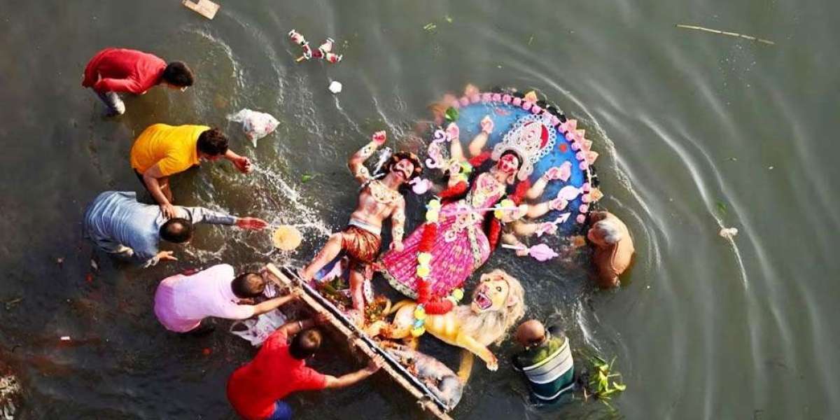 Durgotsavam ends today with the ablution of idols