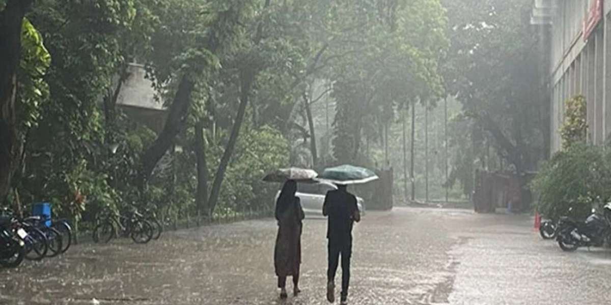 What the Meteorological Office said about the rainfall