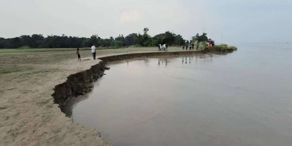 Erosion started again in Padma, hundreds of families of Goland are in fear