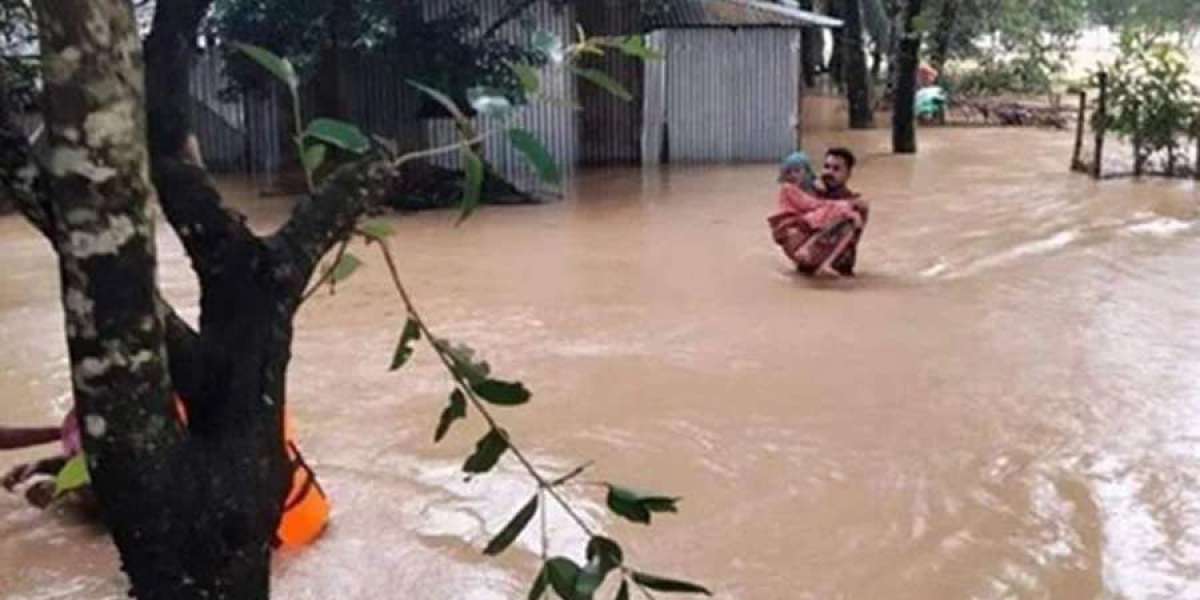 People of Sherpur and Mymensingh affected by floods, food-pure water shortage