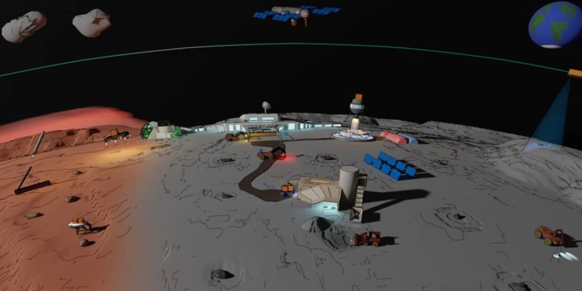 Planning to build a settlement using the moon's own resources