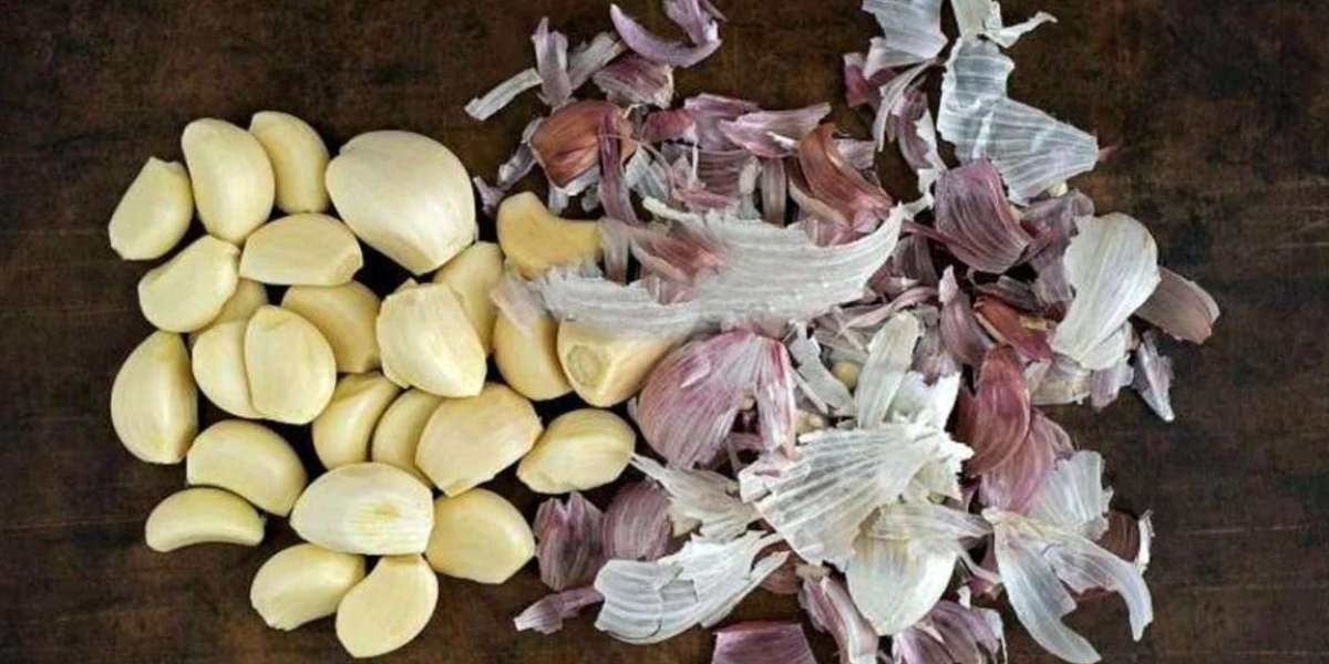 The easiest way to peel garlic