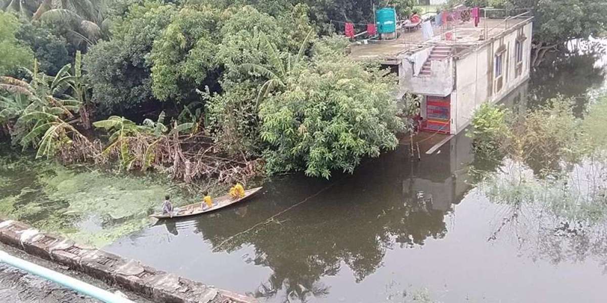 Hundreds of families in Keraniganj are waterlogged