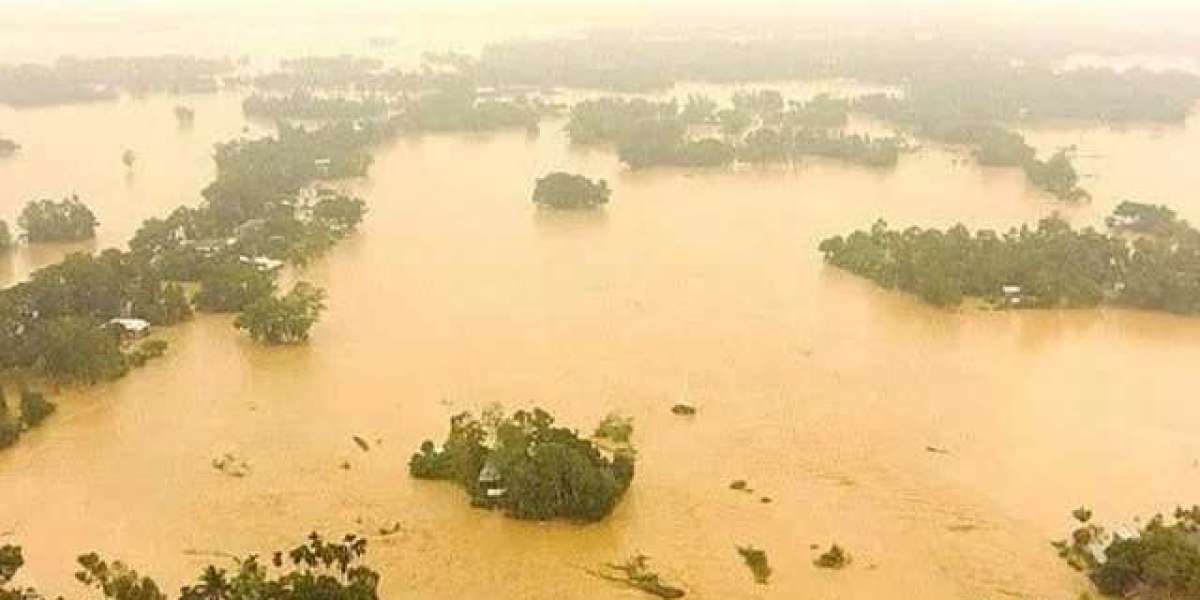 In Sherpur, the situation has worsened due to floods in N.H. 9, Netrakona