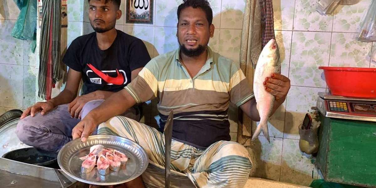 A piece of hilsa is fine, but the buyers are disappointed with the price