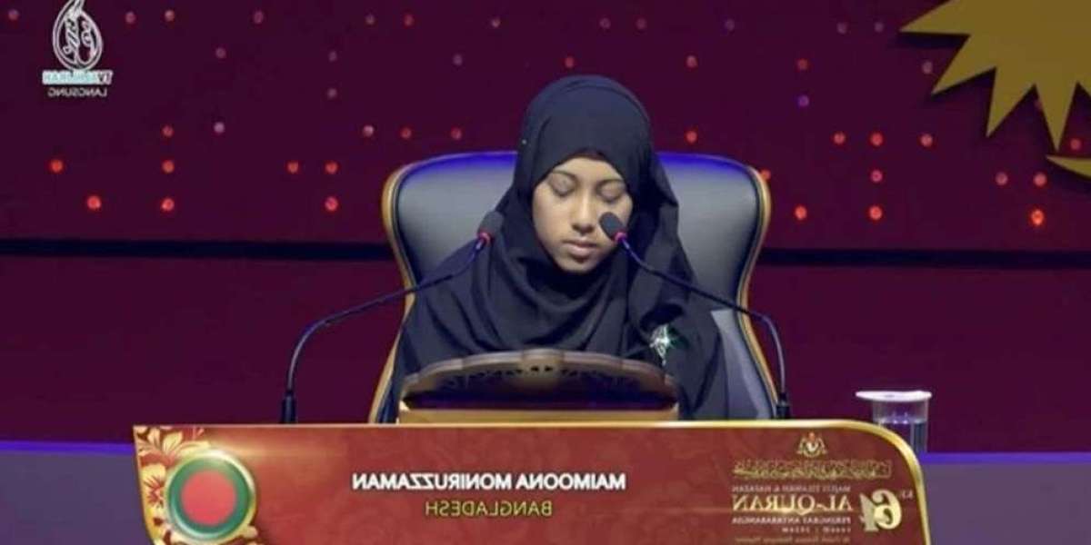 Bangladeshi Maimuna in International Quran Competition in Malaysia