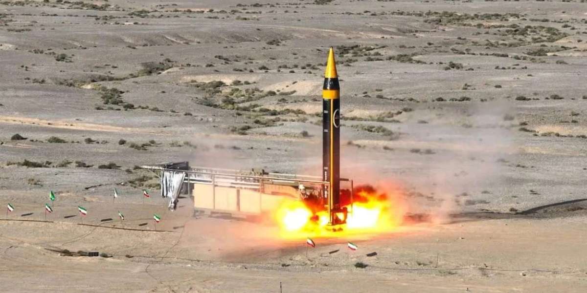 Iran's missile attack targeting Israel