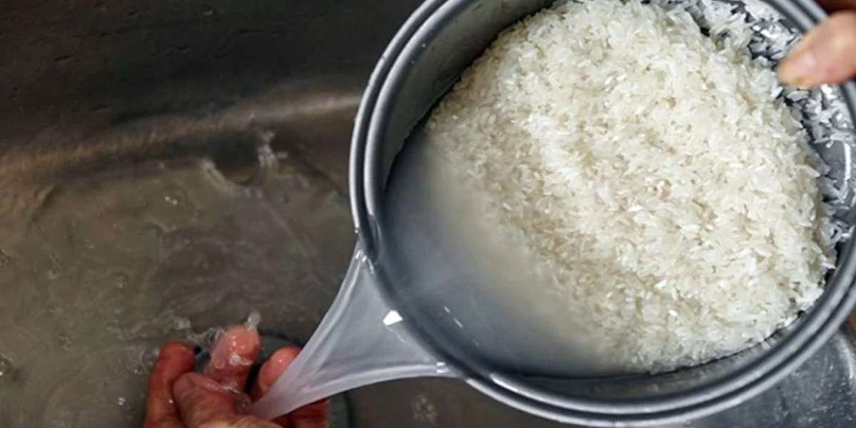 Do not add rice washing water or rice starch, this will help