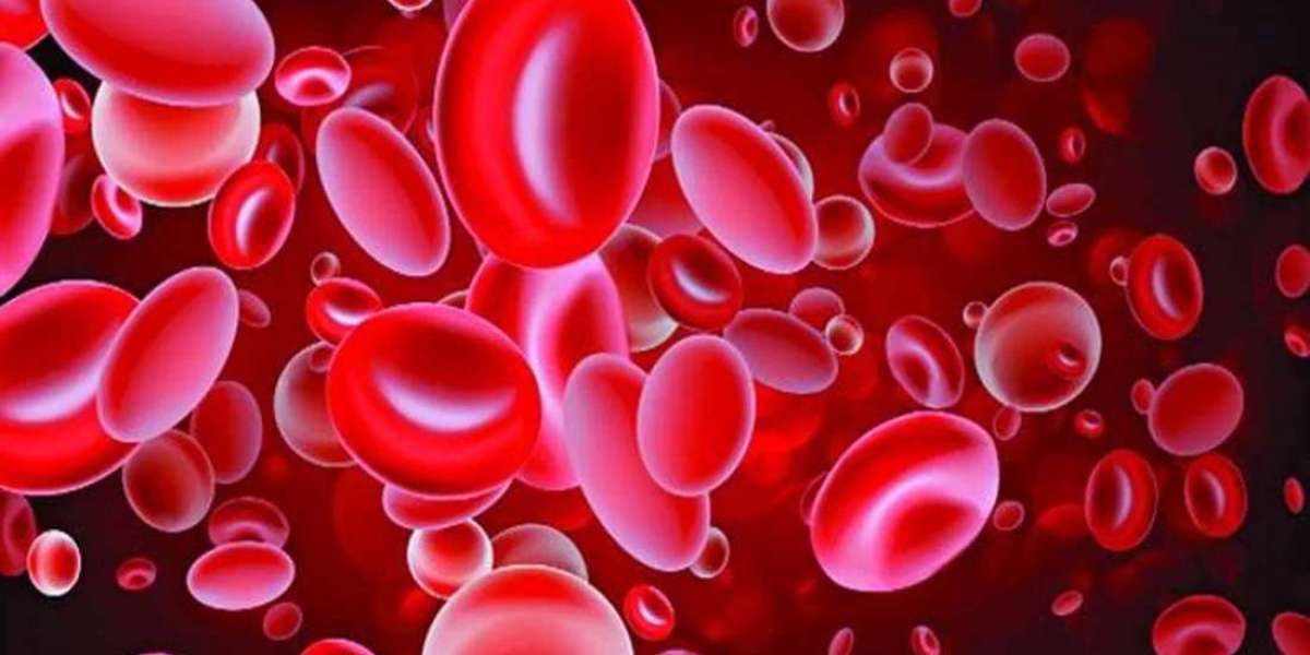 The abundance of red blood cells will surprise you