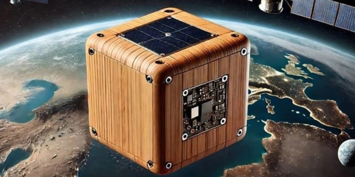 The first satellite made of wood went into space