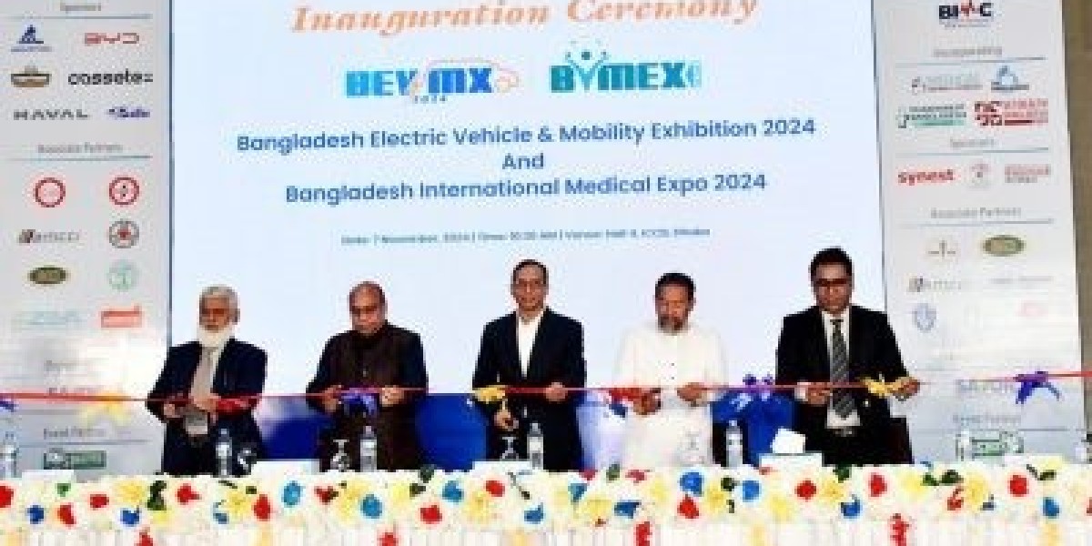 Exhibition of electric car-bike and medical technology is going on in Dhaka