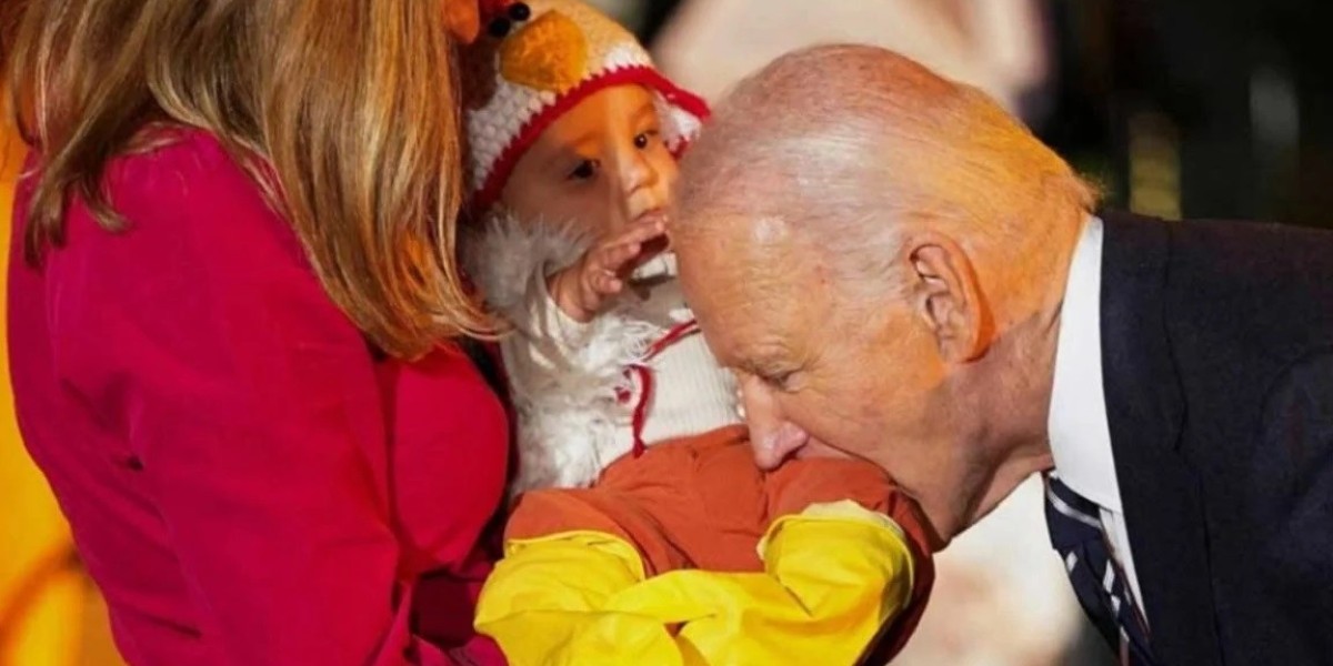 Biden bit the child at the Halloween party