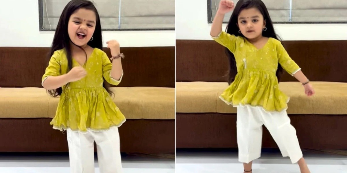 The amazing dance of this sweet little girl took the social media by storm