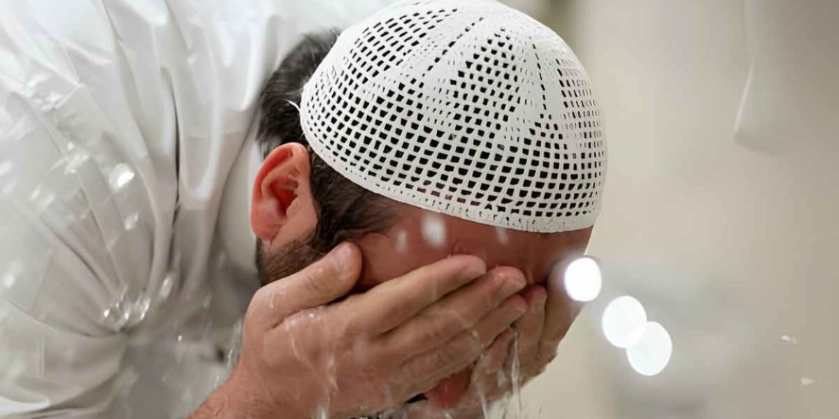 What to do ablution after shower?